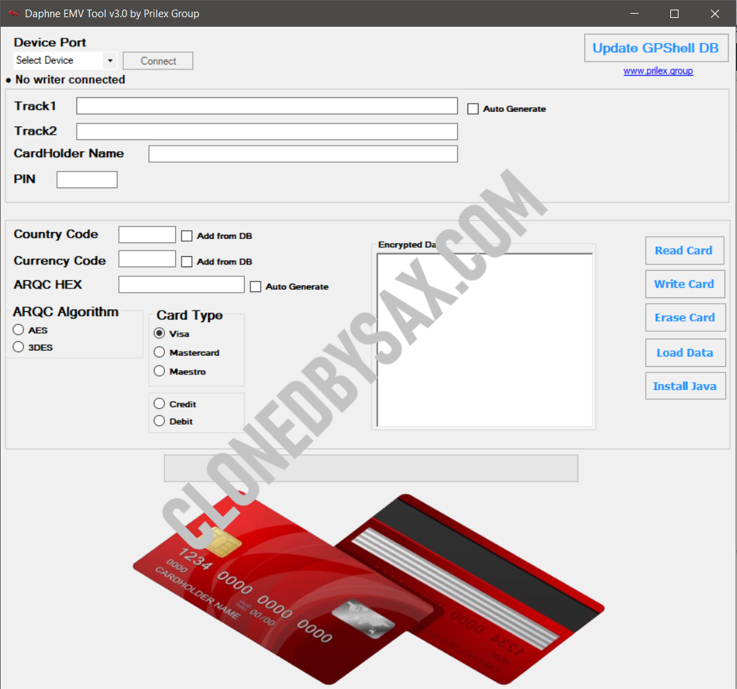 Daphne EMV Software v3.0